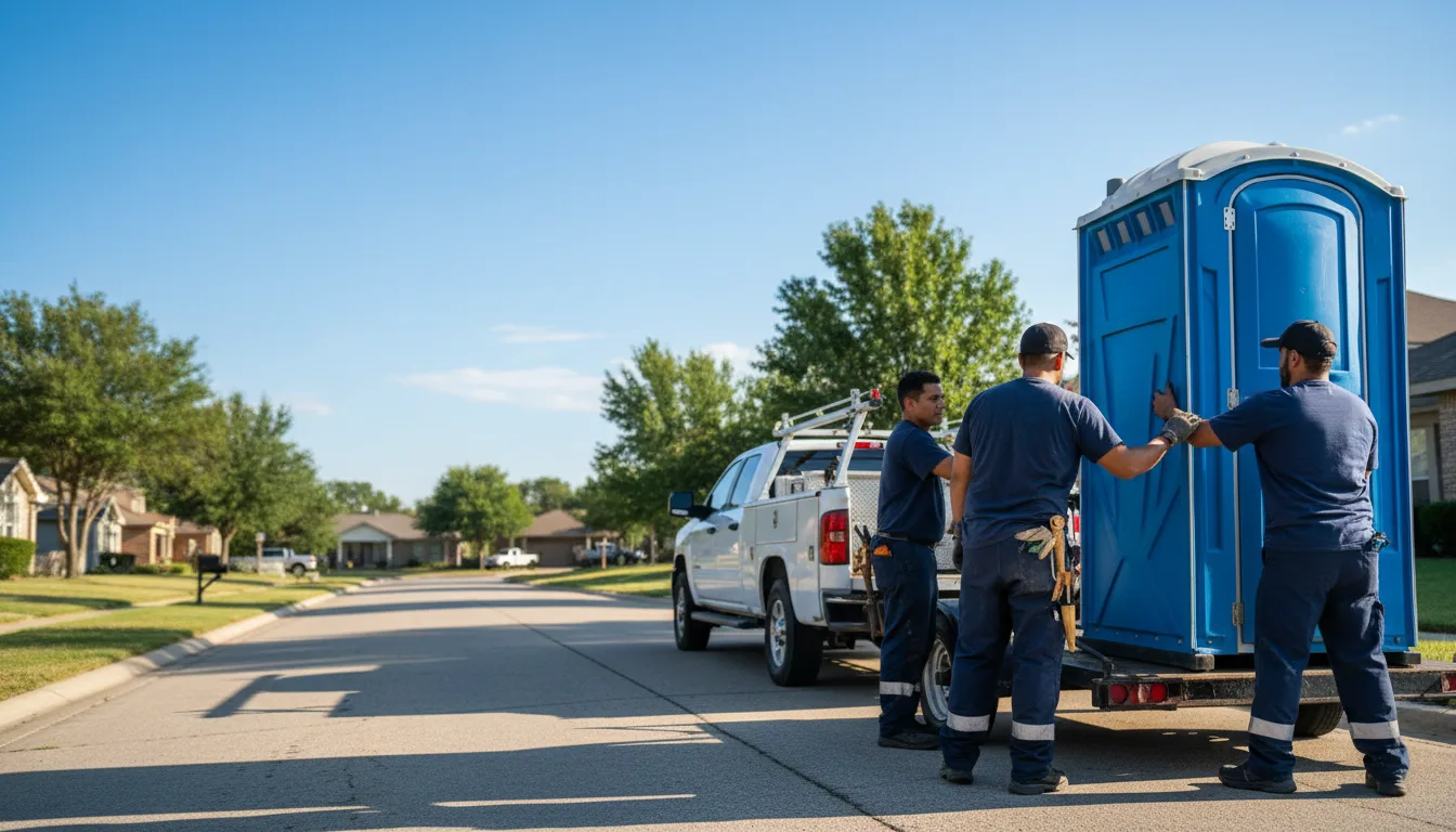 Portable Toilet Rental in Mercedes, TX near me